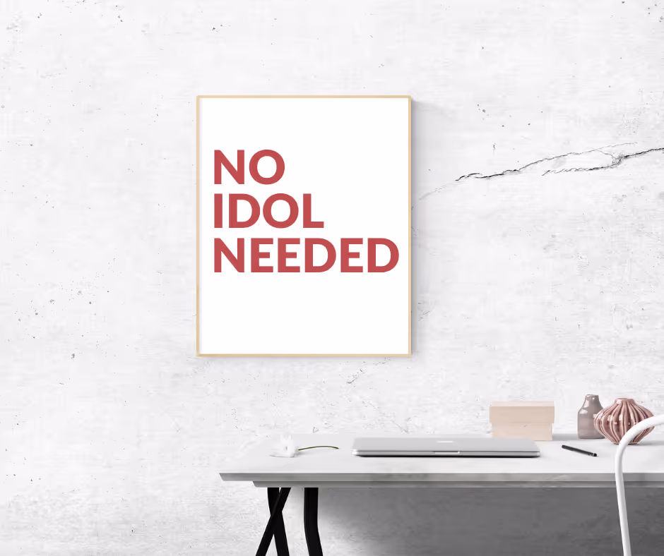 Worship idols or learn from role models?